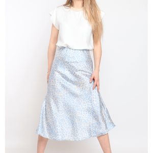 Falda Satinada Print