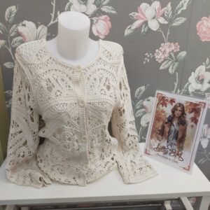 Chaqueta Crochet Calada