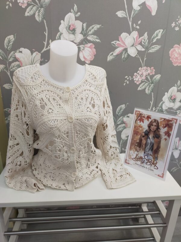 Chaqueta Crochet Calada
