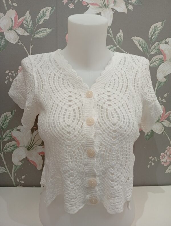 Top/Chaqueta Crochet