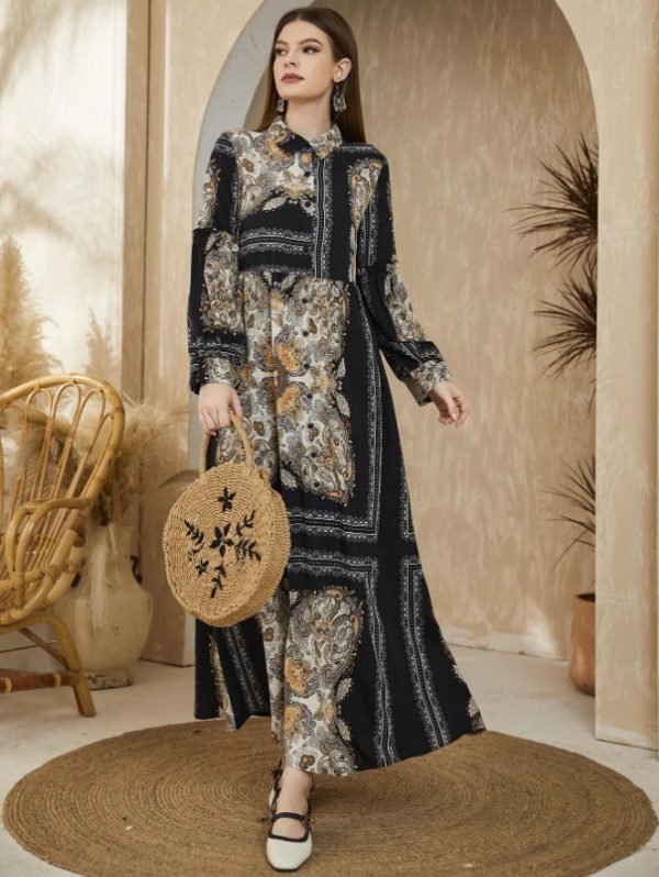 Vestido Camisero Barroco