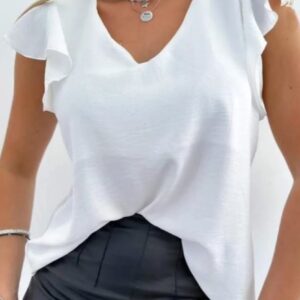 Blusa Pico Volantes