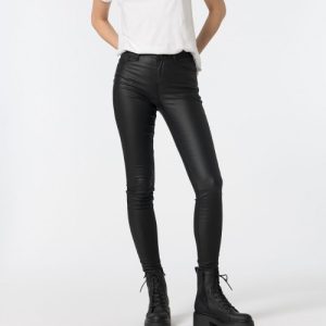 Pantalón Polipiel Negro