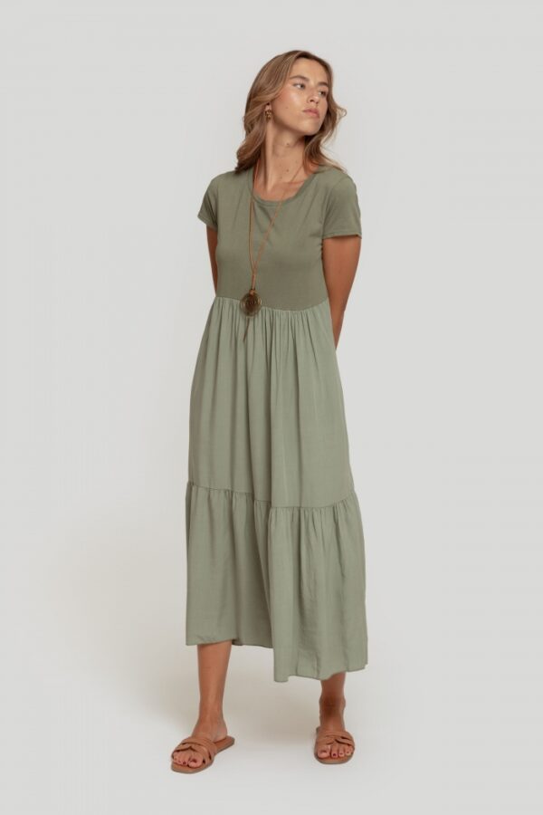 Vestido Boho Verde