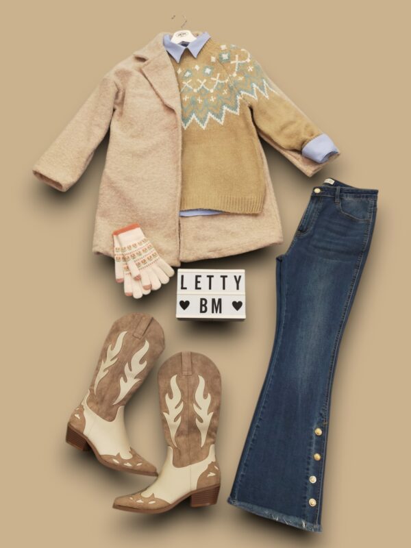Jersey Grecas Beige