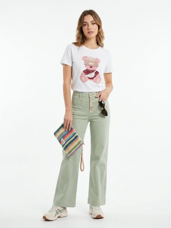 Jeans Verde Agua