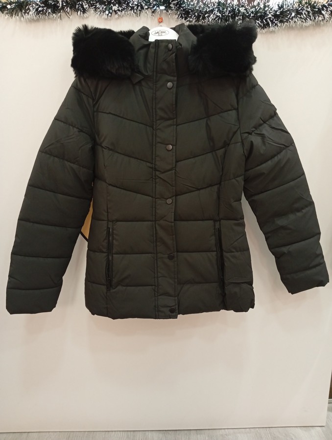 Cazadora Acolchada Negra