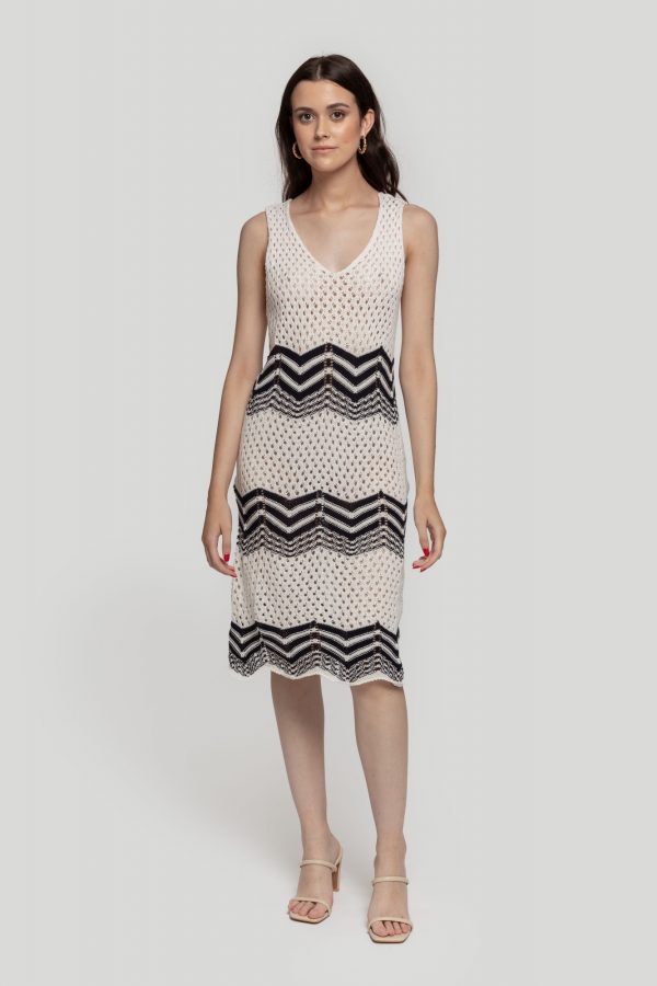Vestido Crochet Calado