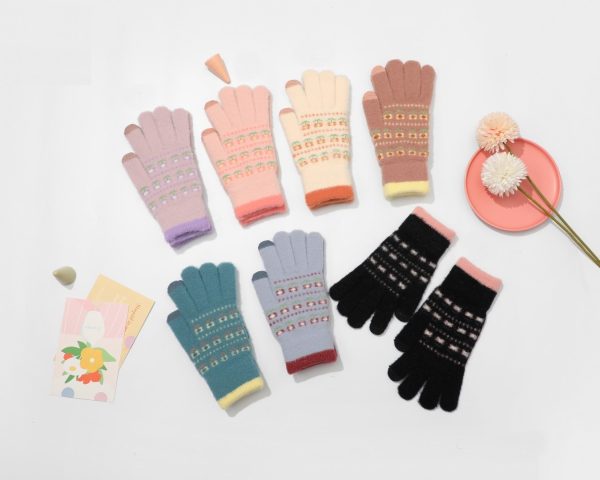 Guantes Flor