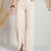 Jeans Anchos Beige - Imagen 5