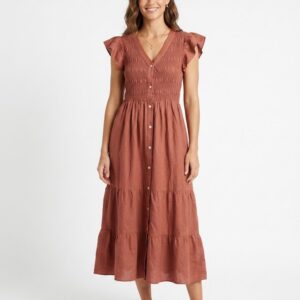 Vestido Nido Abeja