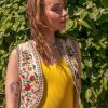 Chaleco Bordado Floral - Imagen 2