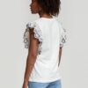 Camiseta Volante Bordado - Imagen 2