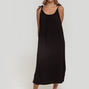 Vestido Negro Tirantes