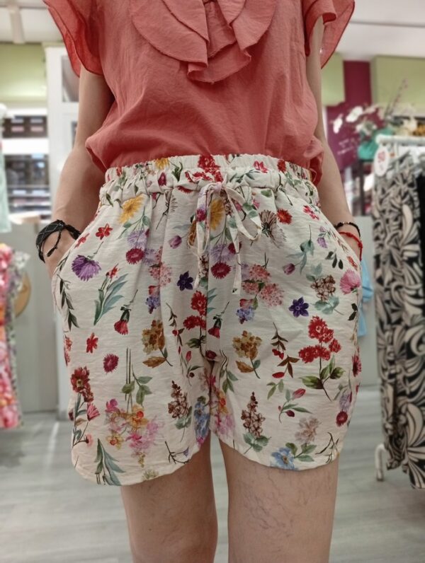 Short Estampado Floral