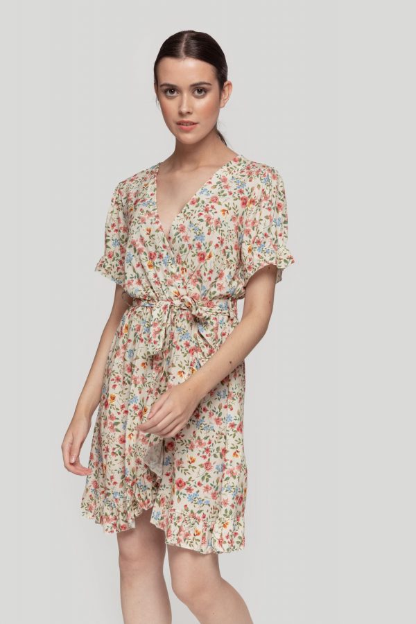 Vestido Corto Floral