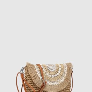 Bolso Rafia Conchas