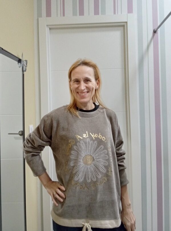 Sudadera Flor