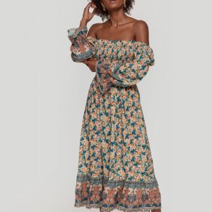 Vestido Midi Floral