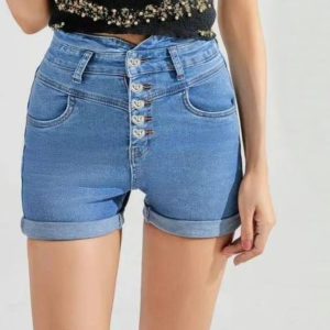 Short Botones Corazón