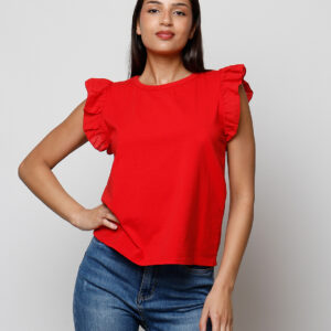 Camiseta/Top Volante
