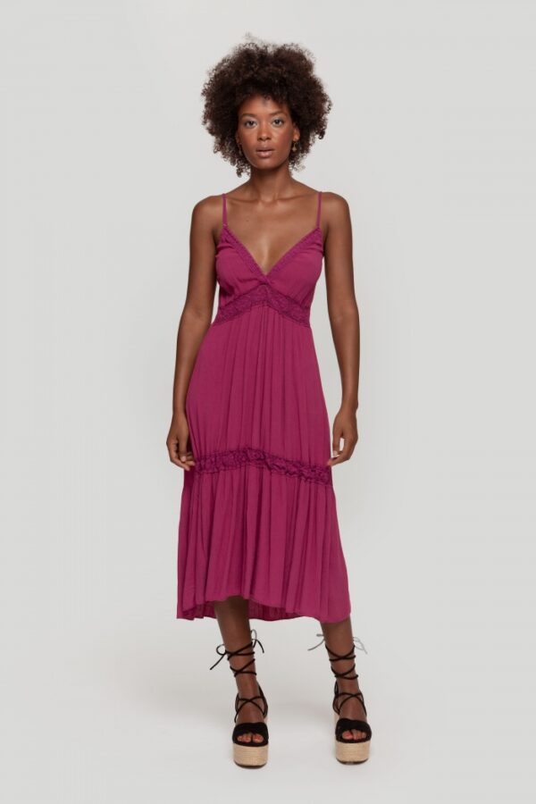 Vestido Tirantes Buganvilla