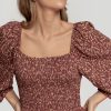 Vestido Midi Burgundy - Imagen 3