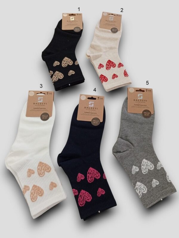 Calcetines Corazones