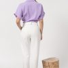 Camisa Crop Lila - Imagen 2