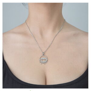 Collar Acero Ojo Turco