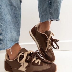 Deportivas Marrón/Beige