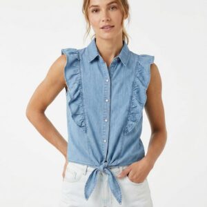 Camisa Vaquera Nudo