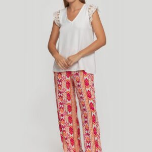 Pantalón Ancho Estampado