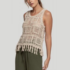 Top Crochet Flecos