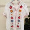 Camisa Bordado Floral - Imagen 3