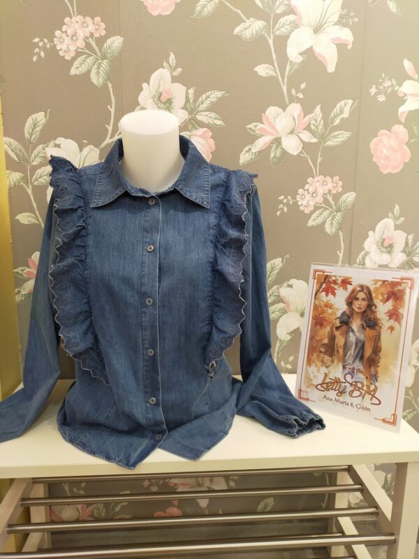 Camisa Vaquera Volantes