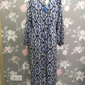 Vestido Geométrico Azulón