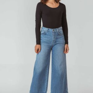Jeans Anchos Cropped