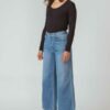 Jeans Anchos Cropped - Imagen 2