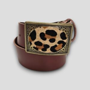 Cinturón Hebilla Print