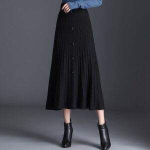 Falda Midi Punto