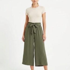 Pantalón Ancho Crop