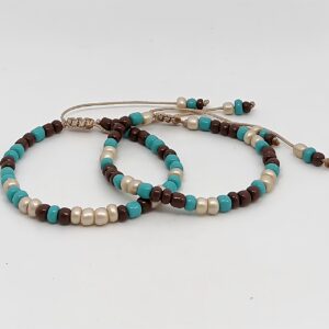 Pulsera Doble Dorado