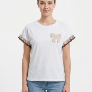 Camiseta Lazo Crochet