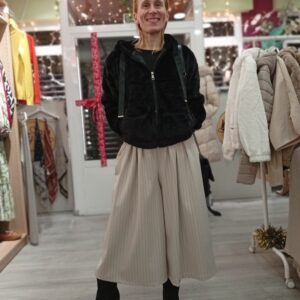 Pantalón Culotte Rayas