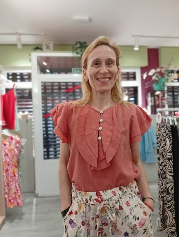 Blusa Volantes