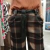 Pantalón Ancho Cuadros - Imagen 2