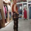 Pantalón Ancho Cuadros - Imagen 3