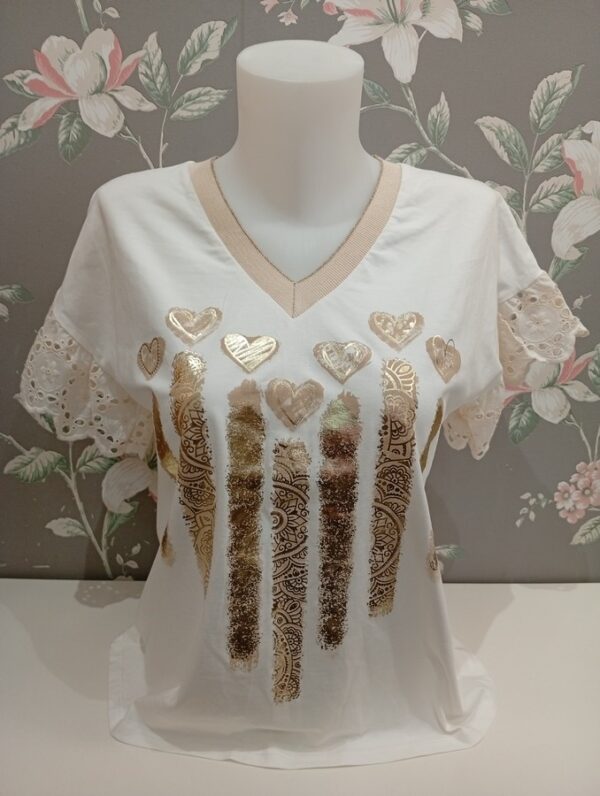 Camiseta Pico Dorados