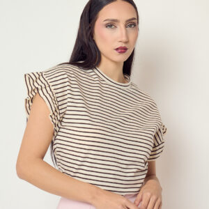 Camiseta Rayas Volantes